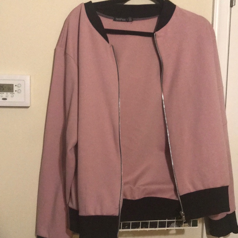 pink Bomber jacket